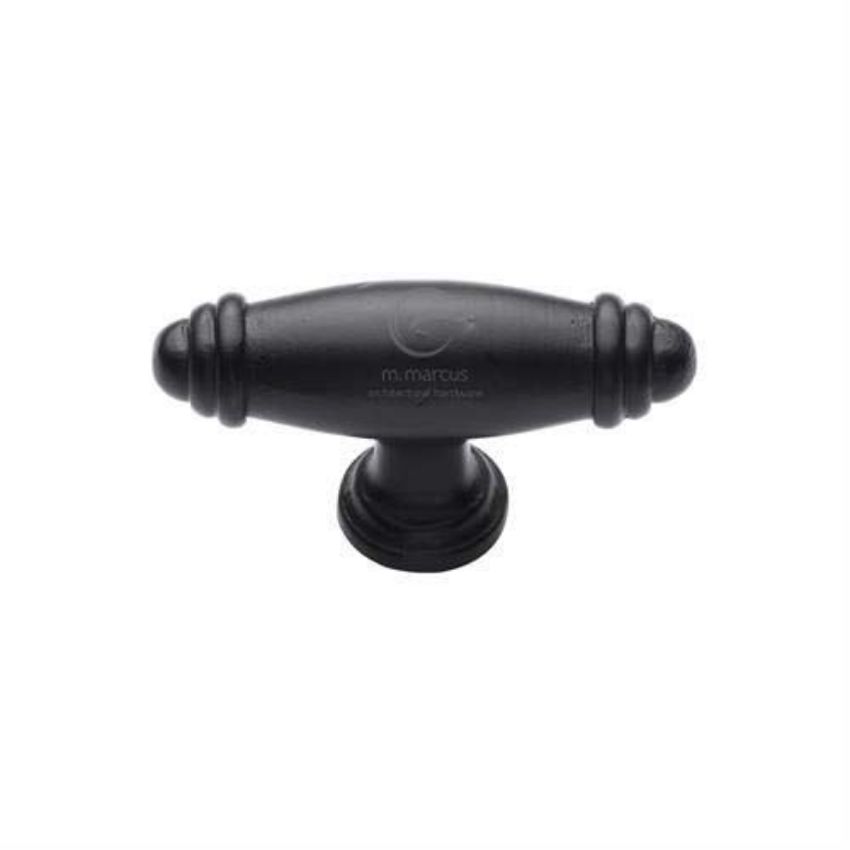 Matt Black Iron Artisan Cabinet Knob - FB119