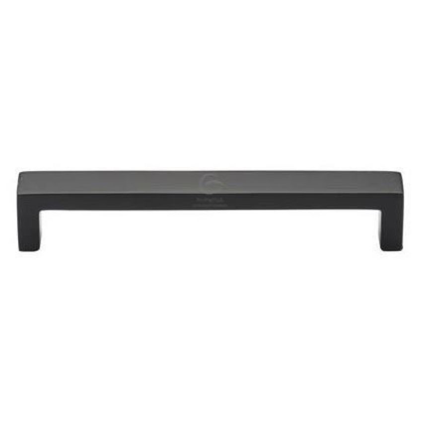 Smooth Black Iron Wide Urban Cabinet Handle - FB4338