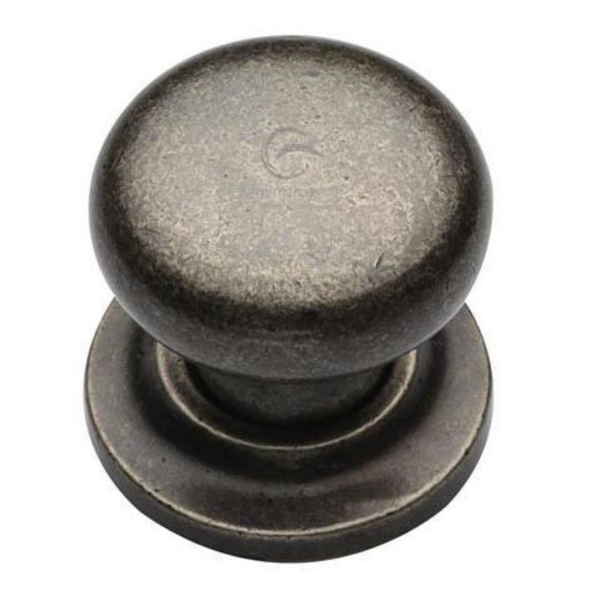 White Bronze Round Cabinet Knob - WM613