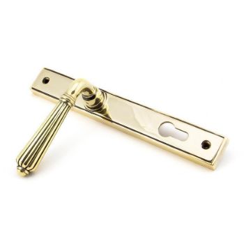 Hinton EURO Espag Handle in Aged Brass - 45314_01