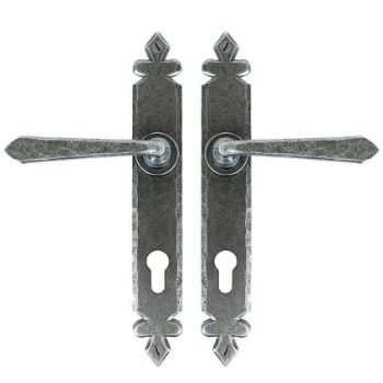 Pewter CROMWELL LEVER ESPAG. LOCK SET - 33068