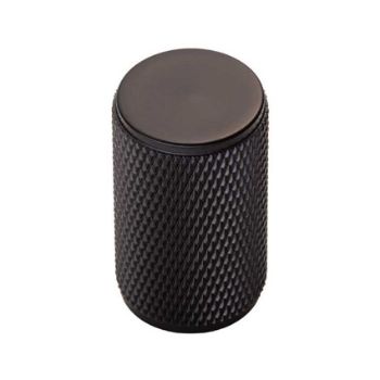 Knurled Knob - Matt Black - FTD702MB