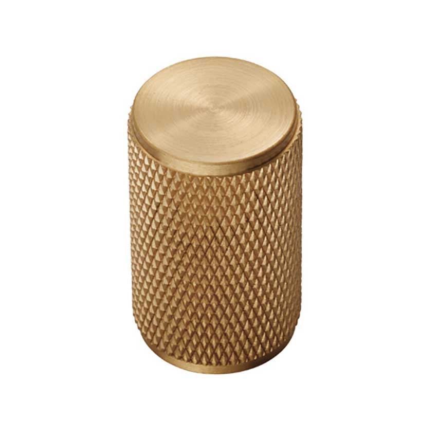 Knurled Knob - Satin Brass - FTD702SB