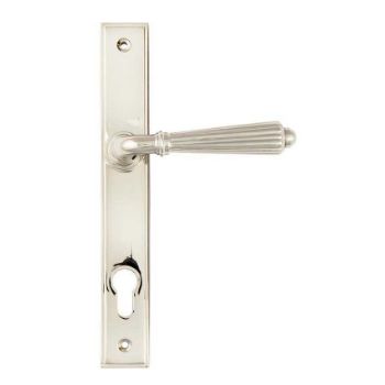 Hinton EURO Slim-line Sprung Espag Handle in Polished Nickel - 45326