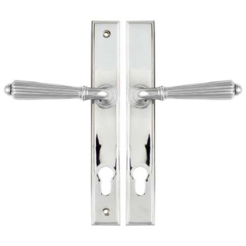 Hinton EURO Slim-line Sprung Espag Handle in Polished Chrome - 45320