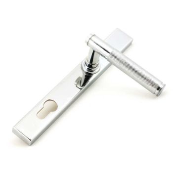 Brompton Slimline Sprung Lever Espag Lock Set - Polished Chrome - 45525 