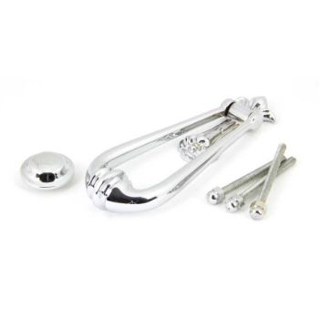 Polished Chrome Loop Door Knocker - 90018