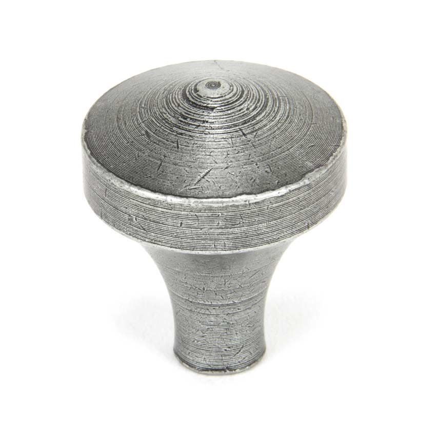 Pewter Shropshire Cabinet Knob - Small - 45211