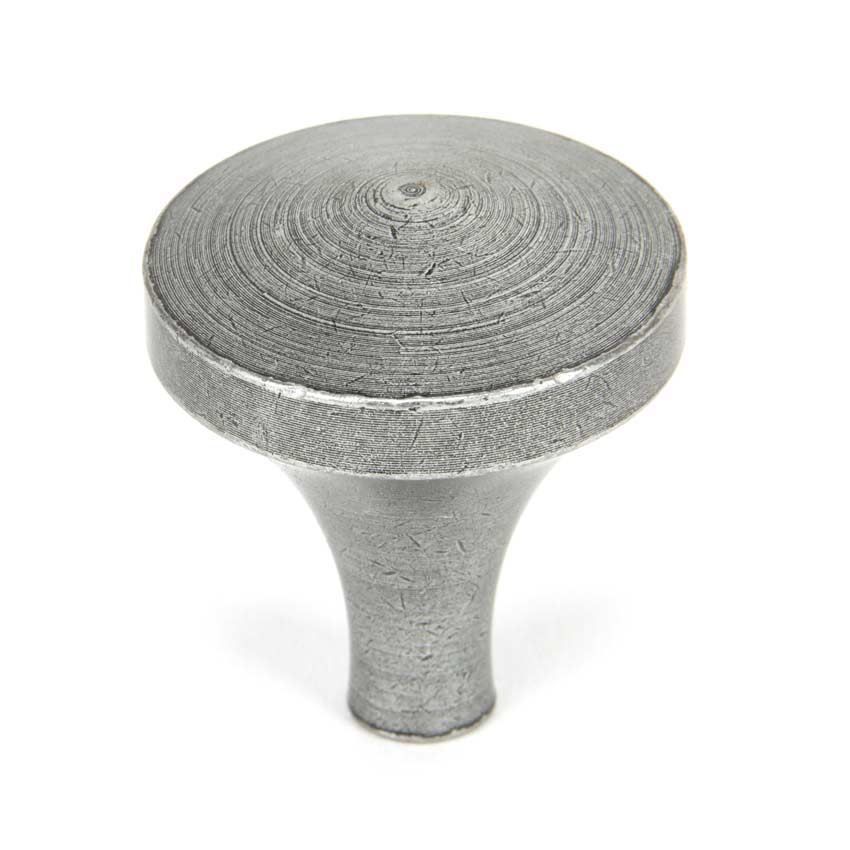 Pewter Shropshire Cabinet Knob - Large - 45212 