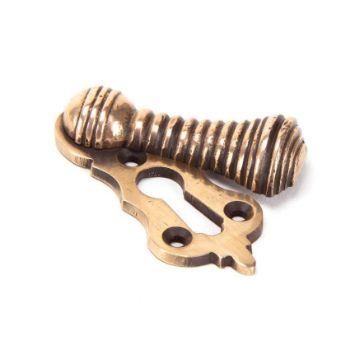 Polished Bronze Beehive Escutcheon - 91929