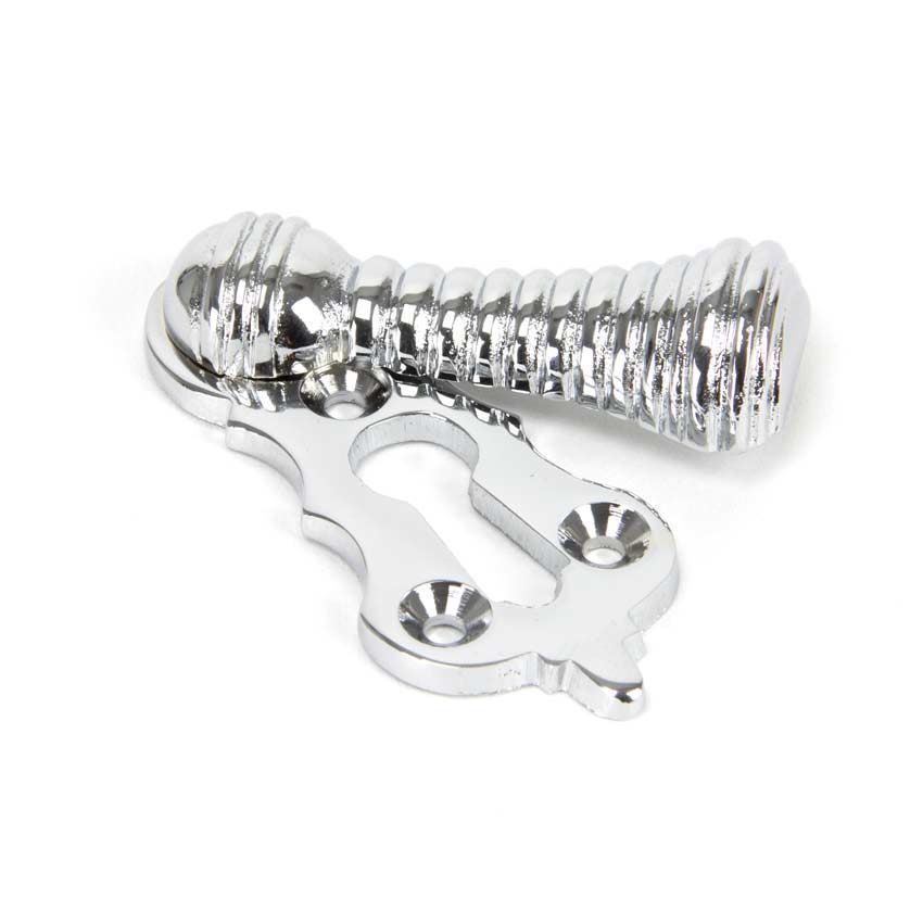 Polished Chrome Beehive Escutcheon - 90277 