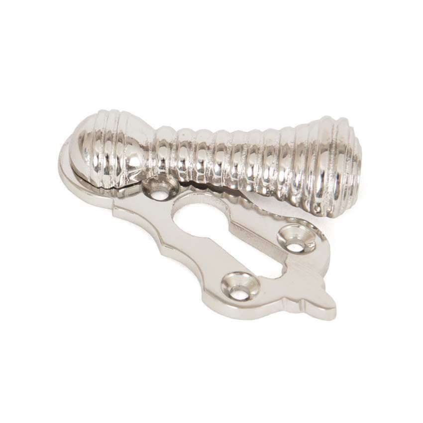 Polished Nickel Beehive Escutcheon - 83809