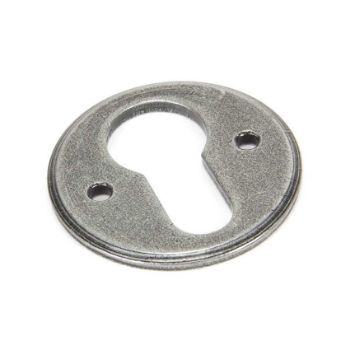 Pewter Regency Euro Escutcheon - 45122 