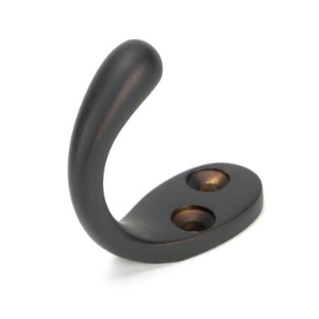 Aged Bronze Celtic Single Robe Hook - 46306 