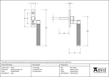 Polished Nickel Brompton Espag - RH - 46162