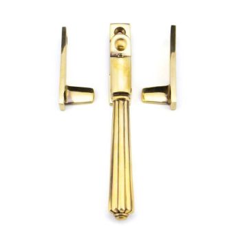 Aged Brass Night-Vent Locking Hinton Fastener - 45344