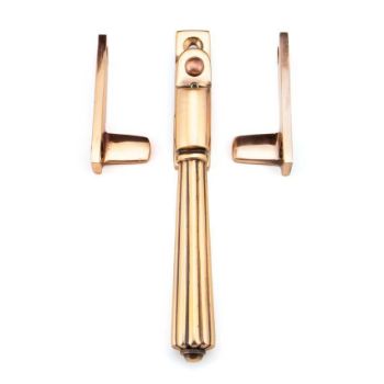 Polished Bronze Night-Vent Locking Hinton Fastener - 45348