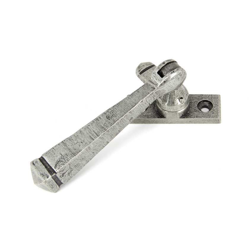 Pewter Locking Avon Fastener - 90388