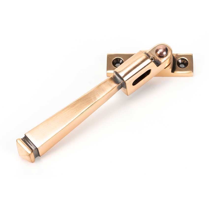 Polished Bronze Night-Vent Locking Avon Fastener - 45925