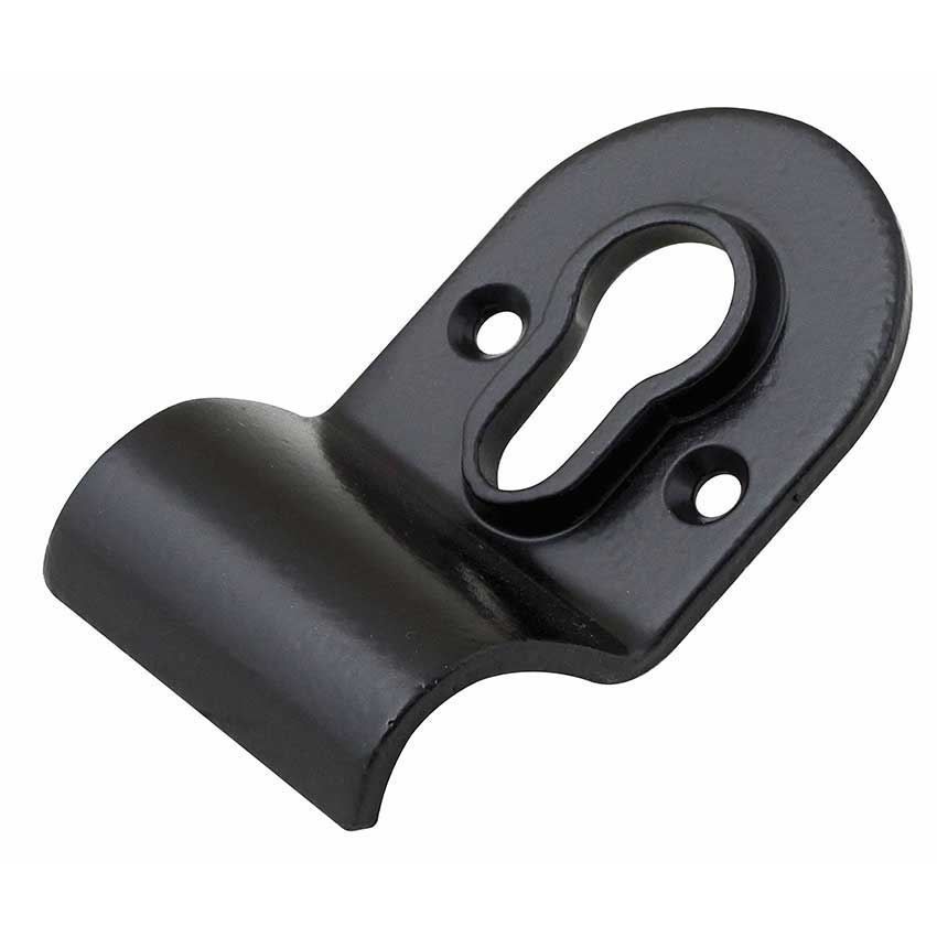 CYLINDER PULL EURO ARMOR COAT FLAT BLACK - SB-FB1303