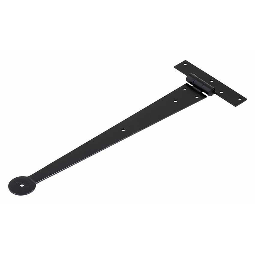 PENNY END HINGE 15" ARMOR COAT FLAT BLACK - SB-FB133