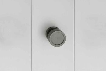 Grey Center Door Knob