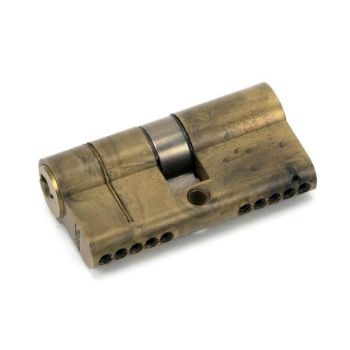 Aged Brass 5 pin Euro Cylinder - 45803 