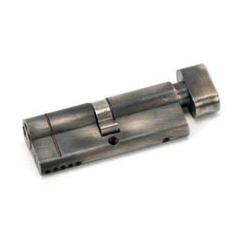 Pewter 5 Pin Euro Cylinder/Thumbturn - 45842 