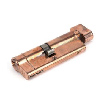 Polished Bronze 5 Pin Euro Cylinder/Thumbturn - 45841