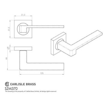 Equi Door Handle - SZM370AB