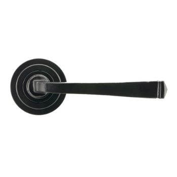 Avon Lever on an Art Deco Rose in Black - Unsprung - 49958