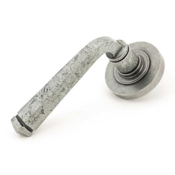 Avon Lever on a Plain Rose in Pewter - Unsprung - 49965