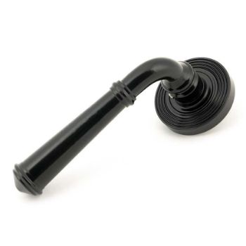 Regency Lever on a Beehive Rose in Black finish - Unsprung - 49971