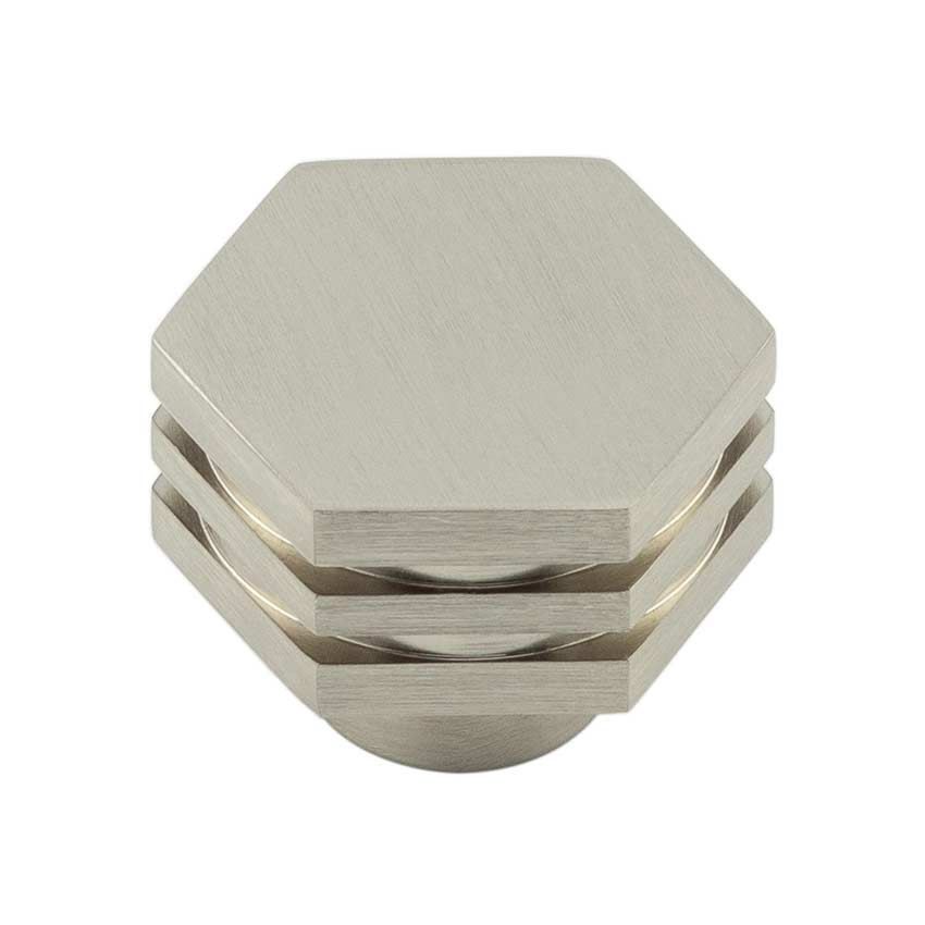 Nile Cupboard Cabinet Knobs in Satin Nickel - HOX330SN