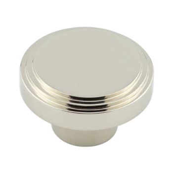 Cropley Cupboard Cabinet Knobs in Polished Nickel - HOX1030PN