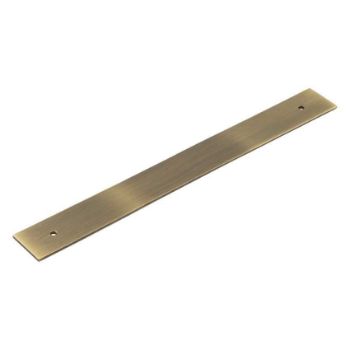 Fanshaw Backplate for Cabinet Handles in Antique Brass