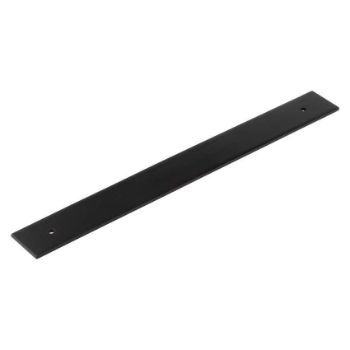 Fanshaw Backplate for Cabinet Handles in Matt Black