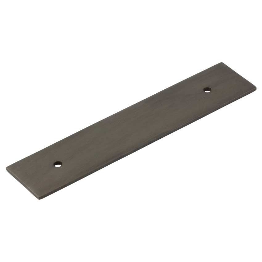 Fanshaw Backplate for Cabinet Handles in Dark Bronze