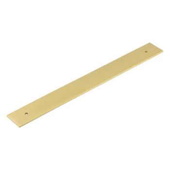 Fanshaw Backplate for Cabinet Handles in Satin Brass