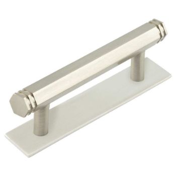 Fanshaw Backplate for Cabinet Handles in Satin Nickel