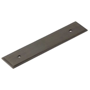 Rushton Backplate for Cabinet Handles in Dark Bronze 