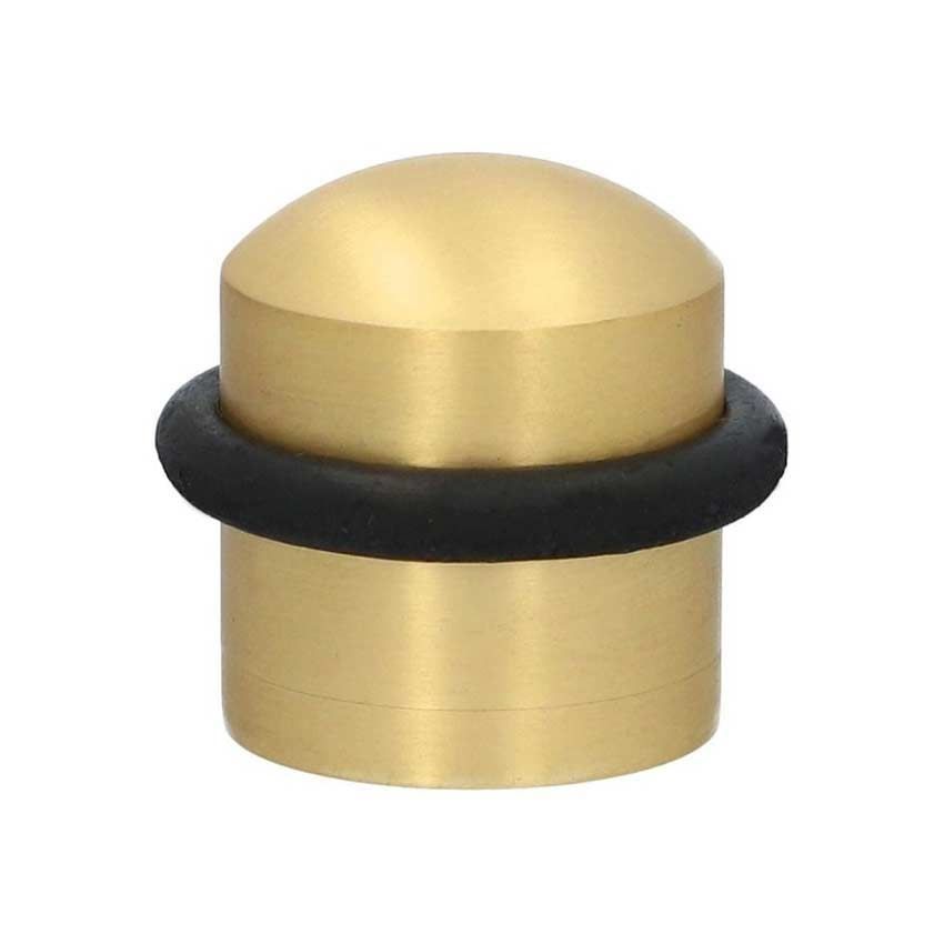 Alexander and Wilks - Dome Top Floor Mounted Door Stop - AW638SB 