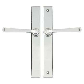 Polished Chrome Avon Slimline Lever Latch Set - 45450