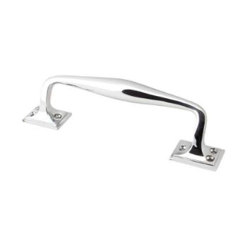 Polished Chrome Art Deco Pull Handle - 45462 