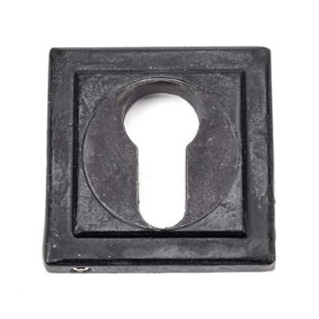 External Beeswax Square Euro Profile Escutcheon - From the Anvil - 45726