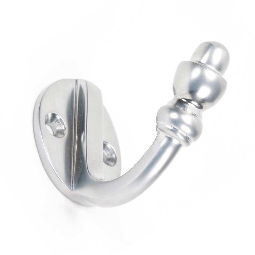 Satin Chrome Coat Hook - 45910