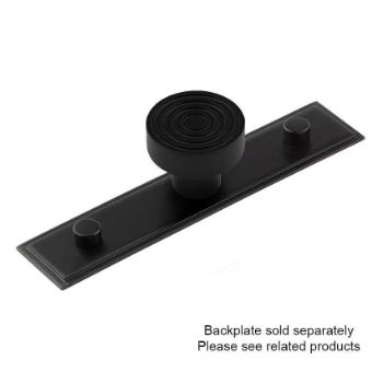 Murray Cupboard Cabinet Knobs in Matt Black - HOX1130MB 