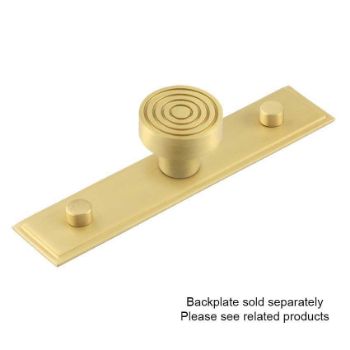 Murray Cupboard Cabinet Knobs in Satin Brass - HOX1130SB