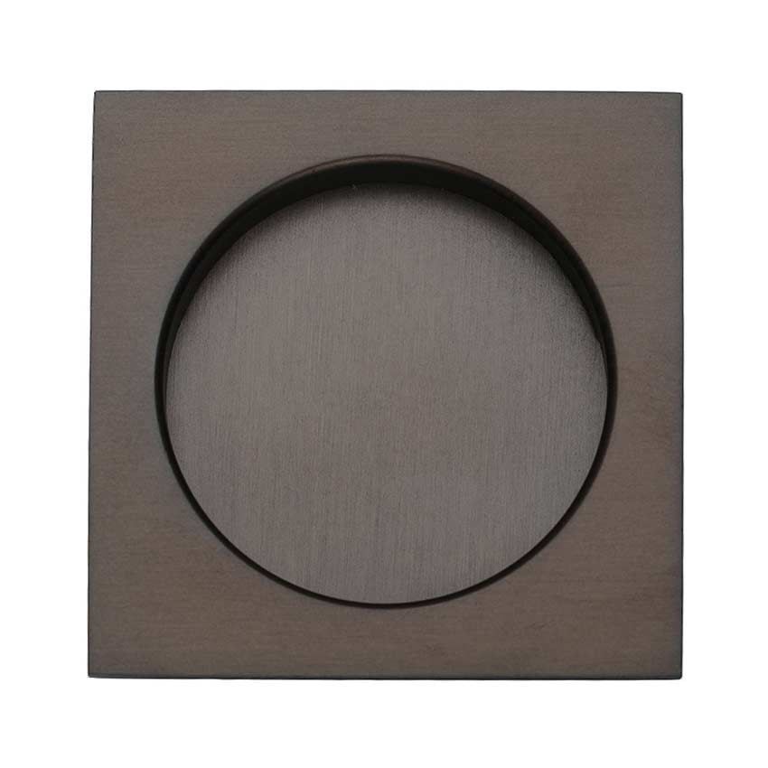 Square Flush Pull in Matt Bronze - SQ2327-MB