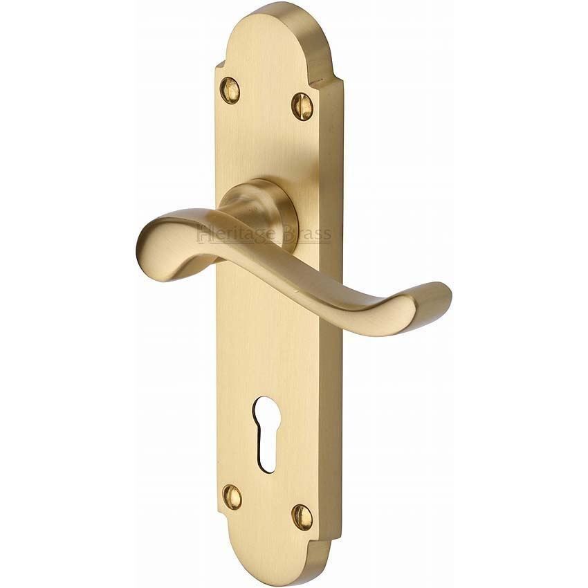 Savoy Lock Handle - S600SB - EXT